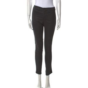Rag & Bone Skinny Leg Mid Rise Pants with Side Detail
